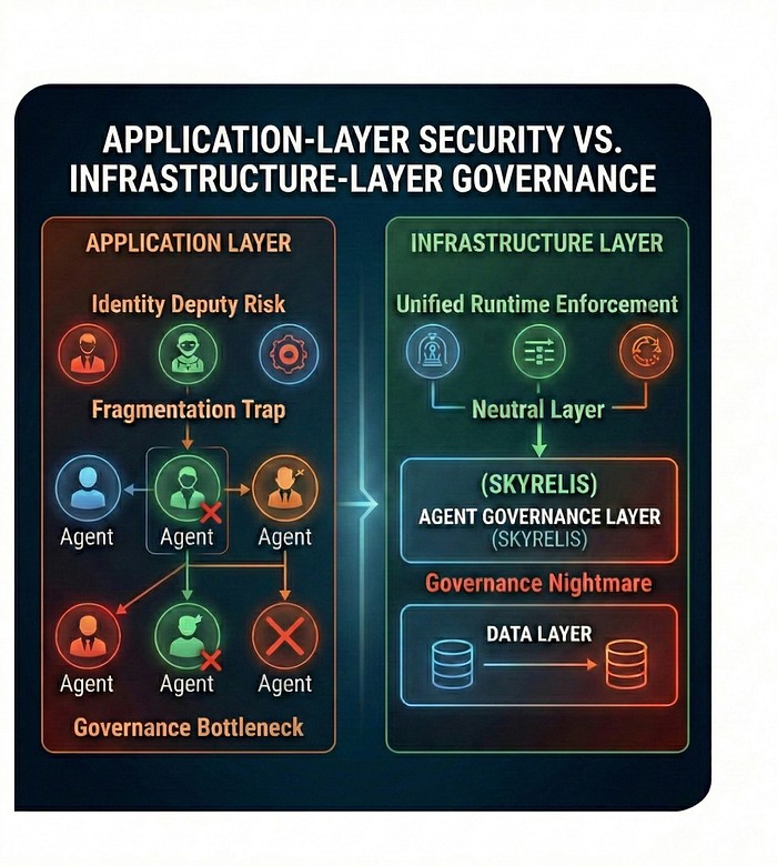 Application Layer Security Risk Analysis The SaaSpocalypse: Agents Are Eating SaaS | Skyrelis